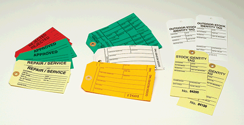 Warehouse Tags | Stock Control Tags from Label Source