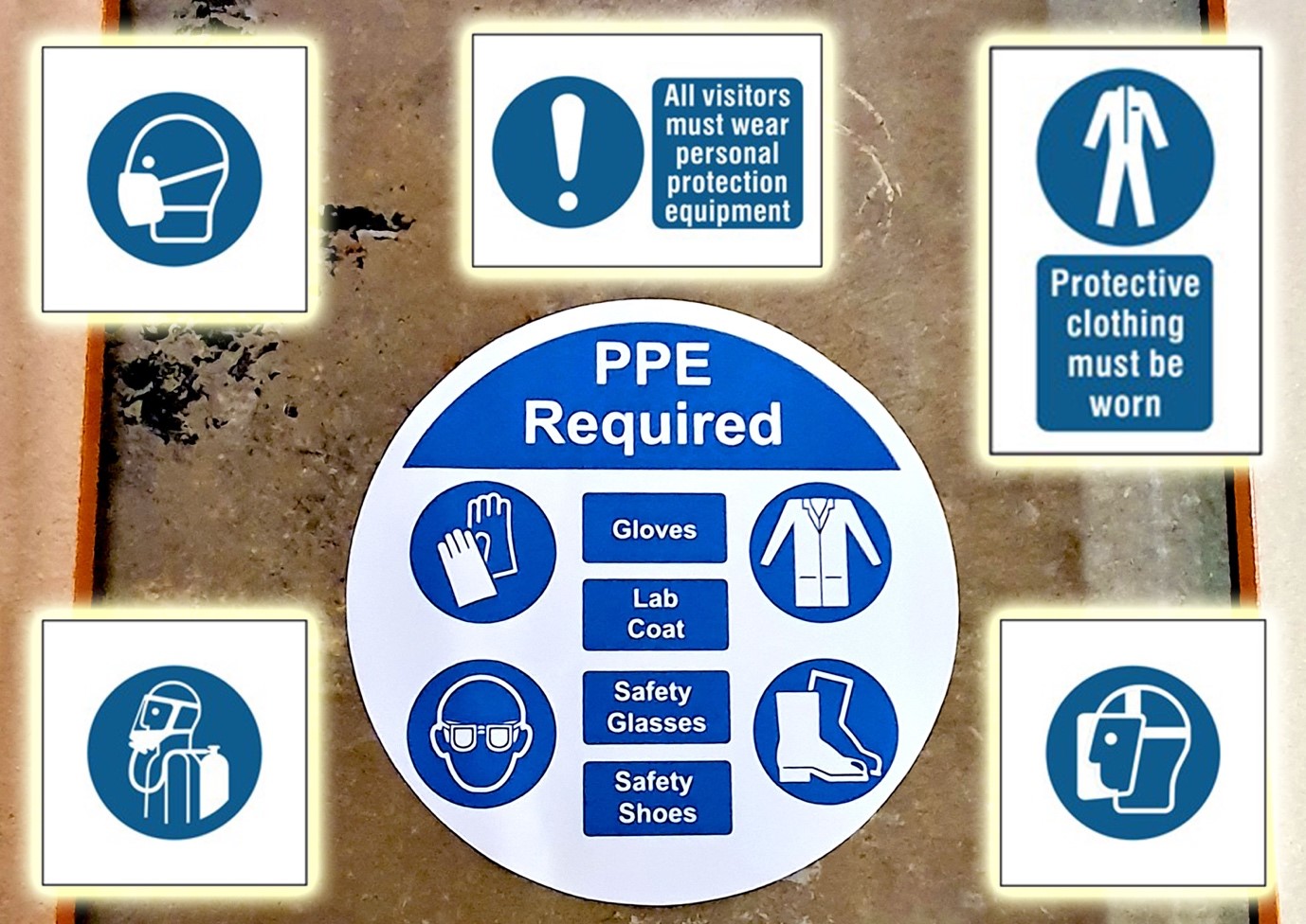 Proper PPE Signage