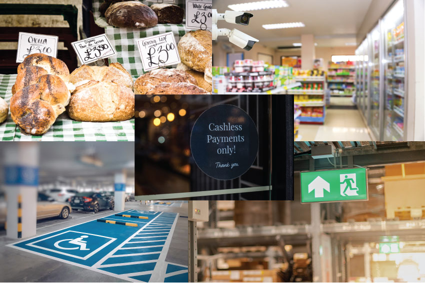 Convenience Store Signs